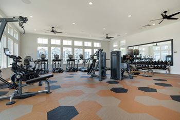 Large fitness center
